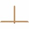 Ekena Millwork Eugene Smooth Timber Gable Bracket, Western Red Cedar, 72"W x 42"H x 3 1/2"D x 3 1/2"F, 14/12 Pitch GBW072X42X0404EUG00SWR - alternate 1